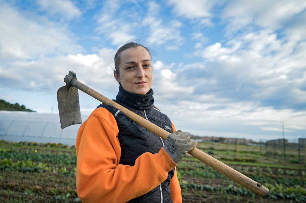 Alumna CFGM de Producció Agroecològica Institut Ramon Turró i Darder